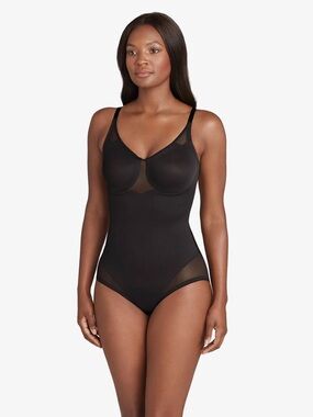 Miraclesuit Black Underwire Shaping Bodysuit